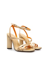 TOMMY HILFIGER TH GOLD BLOCK Sandale &icirc;nalte din piele - Pantofi femei