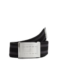 TOMMY HILFIGER TJ DAILY Curea de bumbac negru - Curele - 1
