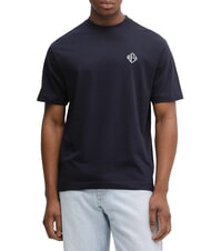 GUESS DIAMANTE LOGO Tricou supradimensionat cu m&acirc;necă scurtă smartblue - tricou - 1