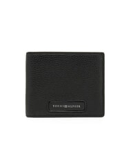 TOMMY HILFIGER TH MONOGRAM Portofel din piele cu portofel pentru monede negru - Portofele bărbați - 1