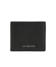 TOMMY HILFIGER TH MONOGRAM EXTRA Portofel din piele cu portofel pentru monede negru - Portofele bărbați - 1