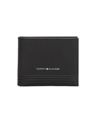 TOMMY HILFIGER TH BUSINESS Portofel din piele de 6 cc negru - Portofele bărbați - 1