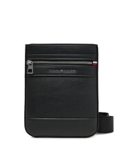 TOMMY HILFIGER TH CENTRAL Geantă mică plată negru - Genți de umăr bărbați - 1