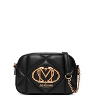 LOVE MOSCHINO EMBOSSED Geantă pentru cameră negru - Genți femei - 1