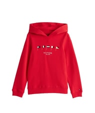 TOMMY HILFIGER TH KIDS Hanorac cu broderie de steag roșu primar - Hanorac pentru bebeluși - 1
