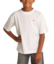TOMMY HILFIGER TH KIDS Tricou cu m&acirc;necă scurtă, croială lejeră - Tricou copil