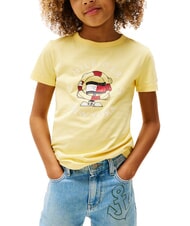 TOMMY HILFIGER TH KIDS Tricou din bumbac cu m&acirc;necă scurtă - Tricou copil