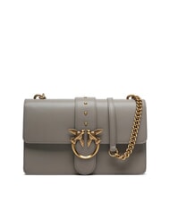 PINKO CLASSIC LOVE BAG O singură geantă nuc-aur antic - Genți femei - 1