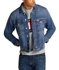 TOMMY HILFIGER TH JEANS Jachetă din denim de bumbac denim &icirc;nchis - Geci de bărbați - 1