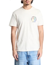 TOMMY HILFIGER TH JEANS Tricou cu m&acirc;necă scurtă, croială regulată marnă de ovăz htr - tricou - 1