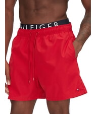 TOMMY HILFIGER TH Costum de baie cu logo elastic - Costume de baie
