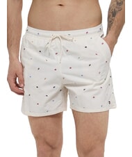 TOMMY HILFIGER TH Costum de pantaloni scurți cu micro-model - Costume de baie