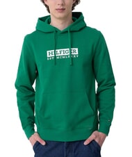 TOMMY HILFIGER TH Hanorac cu imprimeu verde nou - hanorace - 1
