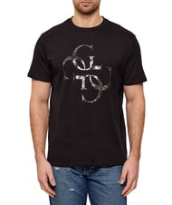 GUESS SHIMMER 4G Tricou din bumbac jetbla - tricou - 1