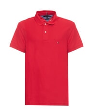 TOMMY HILFIGER TH Tricou polo cu m&acirc;necă scurtă din bumbac piqu&eacute; - maiou Polo