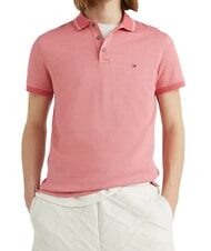 TOMMY HILFIGER TH Tricou polo cu m&acirc;necă scurtă din bumbac - maiou Polo