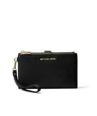 MICHAEL KORS JET SET Portofel tip clutch din piele negru - Genți femei - 1