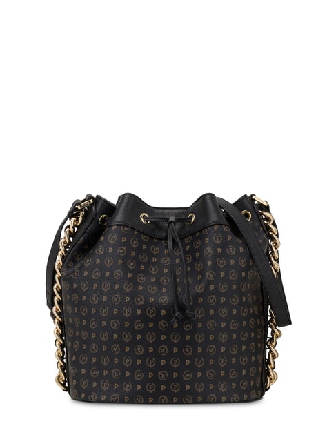 POLLINI HERITAGE Geantă de umăr tip găleată negru - Genți femei