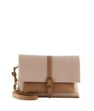 COCCINELLE DORIAN BICOLOR Geantă de umăr din piele rozete/piei - Genți femei - 1