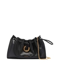 COCCINELLE ISABELA Geantă din piele cu curea de umăr metalică negru - Genți femei - 1