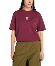 TIMBERLAND STACK LOGO  Tricou din bumbac Burgundia - tricou - 1