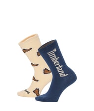 TIMBERLAND HAMPSHIRE Două perechi de șosete fulgi de ovaz / erica - Șosete pentru bărbați - 1