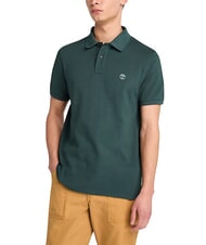 TIMBERLAND MILLERS RIVER Tricou polo din bumbac frontoane verzi - maiou Polo - 1