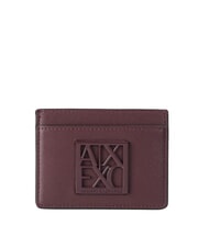 ARMANI EXCHANGE A|X Suport plat pentru card de credit - Portofele femei