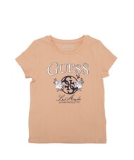 GUESS KIDS Tricou cu m&acirc;necă scurtă roz fericit - Tricou copil - 1