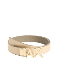 ARMANI EXCHANGE A|X DOUBLE Curea reversibilă bas brun / nisip sonor - Curele - 1