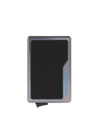 PIQUADRO BLUE SQUARE Suport rigid pentru carduri negru - Portofele bărbați - 1