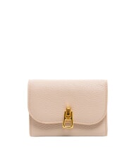 COCCINELLE MAGIE Portofel mediu din piele ciocănită rozete - Portofele femei - 1