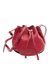 COCCINELLE MALORY  Mini găleată din piele sangrie - Genți femei - 1