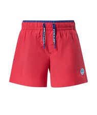 NORTH SAILS BASIC Pantaloni scurți boxer de plajă &icirc;n stil volei roșu psihopat - Costume de baie pentru copii - 1