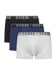 GUESS BRIAN HERO 3 perechi de boxeri ton gri negru albastru - Slip pentru bărbați - 1