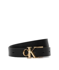 CALVIN KLEIN CK HARDWARE Curea reversibilă din piele - Curele