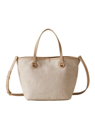 BORBONESE FLIGHT Geantă de m&acirc;nă cu curea de umăr nisip - Genți femei - 1