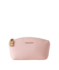 BORBONESE LETTERING Mini geantă de toaletă din piele - Genți plic și truse