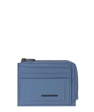 PIQUADRO ATLAS Portofel plat din piele pentru carduri - Portofele bărbați