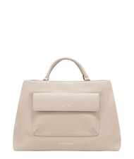 ARMANI EXCHANGE NICOLE Geantă de m&acirc;nă cu buzunar și curea de umăr - Genți femei