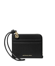 MICHAEL KORS JET SET Suport card din piele negru - Portofele femei - 1