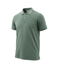 GUESS NOLAN Tricou polo cu m&acirc;necă scurtă pădure urbană - maiou Polo - 1