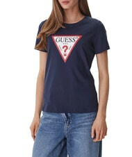 GUESS ORIGINAL LOGO Tricou cu logo albastru &icirc;nnegrit - tricou - 1