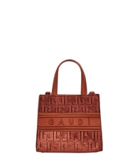 GAUD&Igrave; ADA VELUR S Geantă mică cu inserții de catifea portocaliu - Genți femei - 1