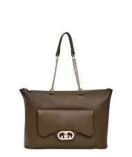 GAUD&Igrave; ELLA Geantă de cumpărături cu m&acirc;nere din lanț - Genți femei