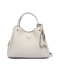 GUESS MERIDIAN 2 Geantă de m&acirc;nă, cu curea de umăr detașabilă fildeș - Genți femei - 1