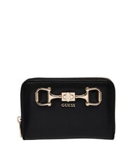 GUESS JANIE Portofel mediu BLACK - Portofele femei - 1