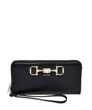 GUESS JANIE Portofel cu fermoar BLACK - Portofele femei - 1