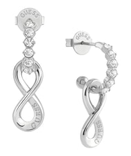 GUESS ENDLESS DREAM Cercei, formă infinită cu logo gravat SILVER - Cercei - 1
