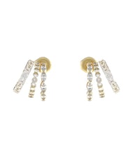 GUESS CRAZY EARRINGS Cercei din aur galben aur galben - Cercei - 1
